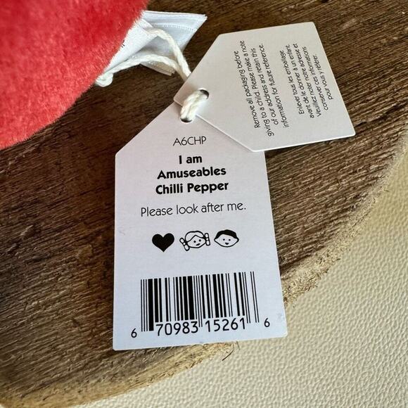 Jellycat Chili Pepper FAST SHIP NEW Amuseables - Picture 8 of 9